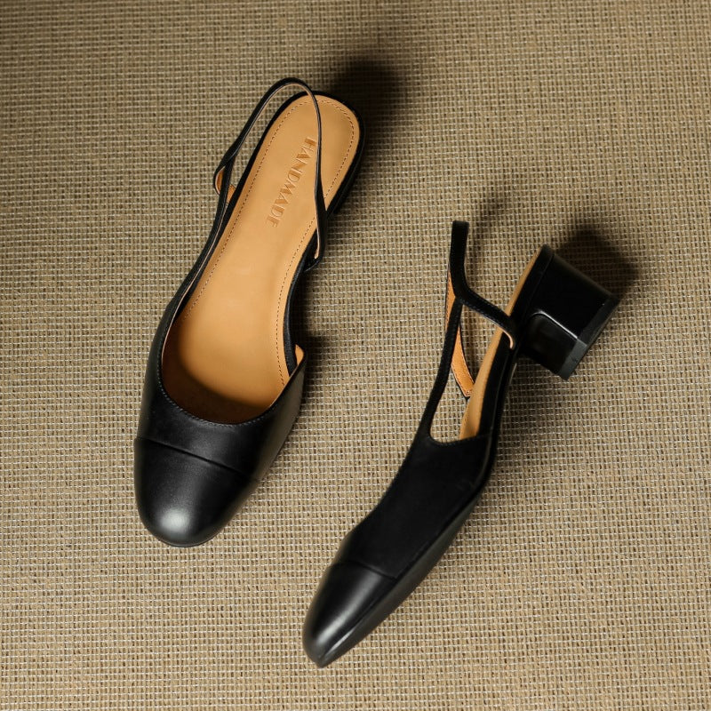 Lureth Genuine Leather Pumps  Liora Lane Boutique