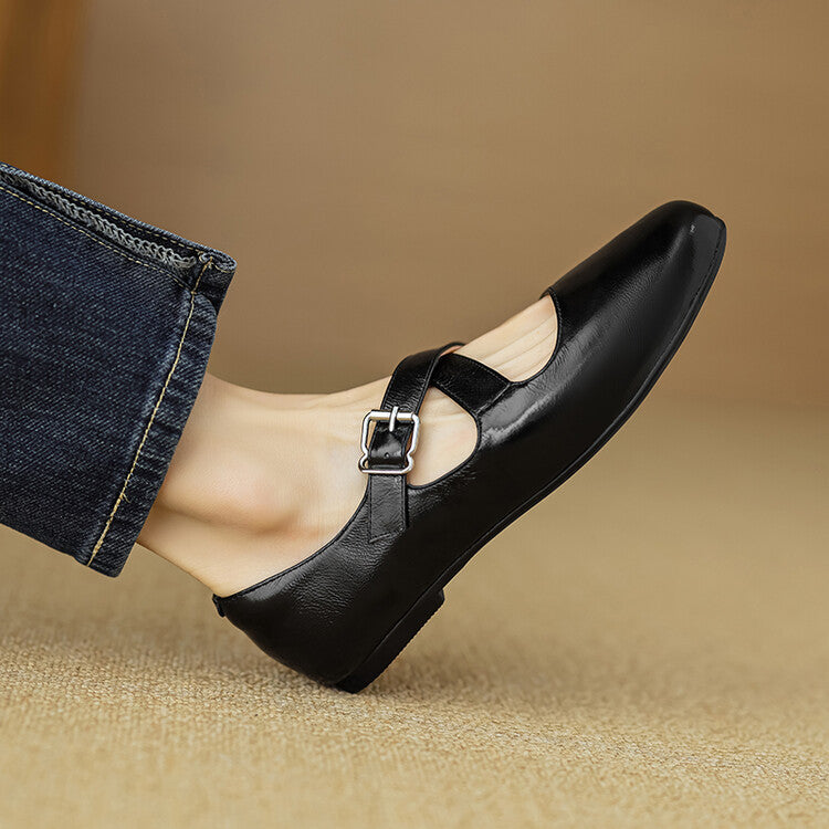 Nyra Genuine Leather Shoes  Liora Lane Boutique