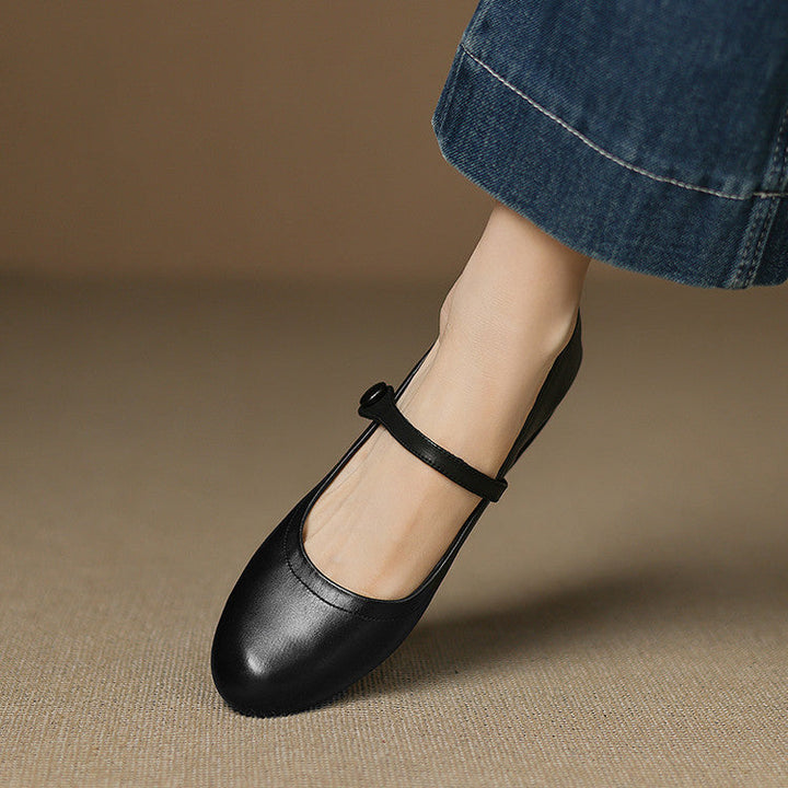 Civra Genuine Leather Shoes  Liora Lane Boutique