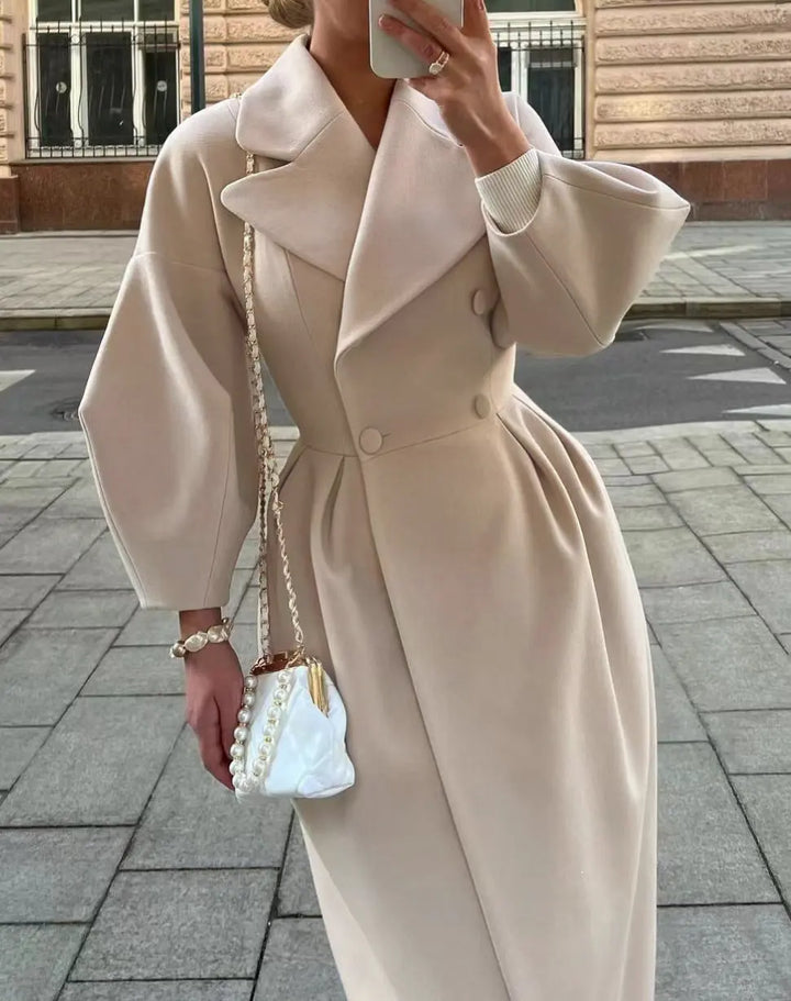 Royal Elegance Belted Maxi Coat Jasmine's Boutique Australia