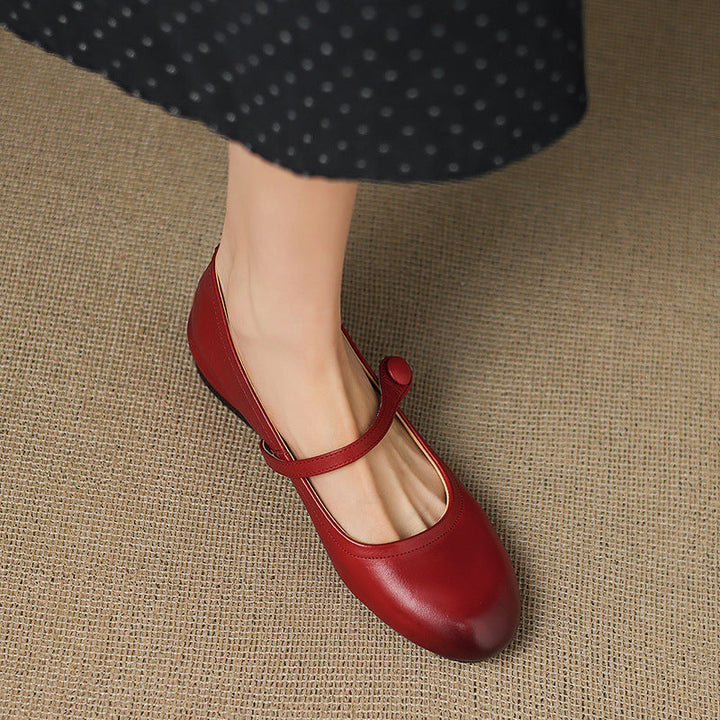 Civra Genuine Leather Shoes  Liora Lane Boutique