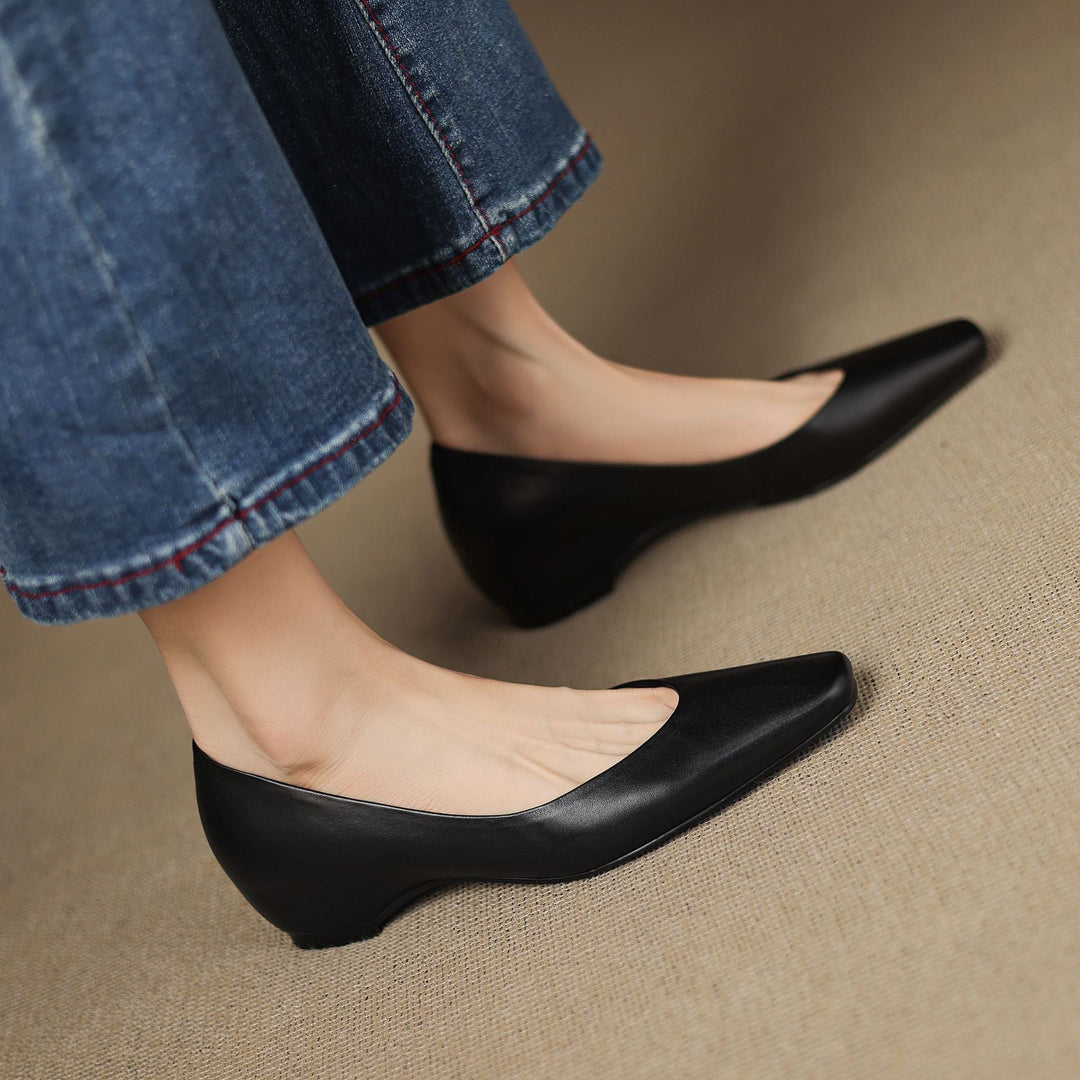 Oren Genuine Leather Flats  Liora Lane Boutique