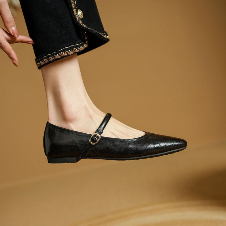 Islae Genuine Leather Flats  Liora Lane Boutique