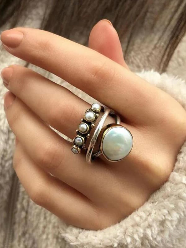 Pearlinlay Opening Ring Jasmine's Boutique Australia