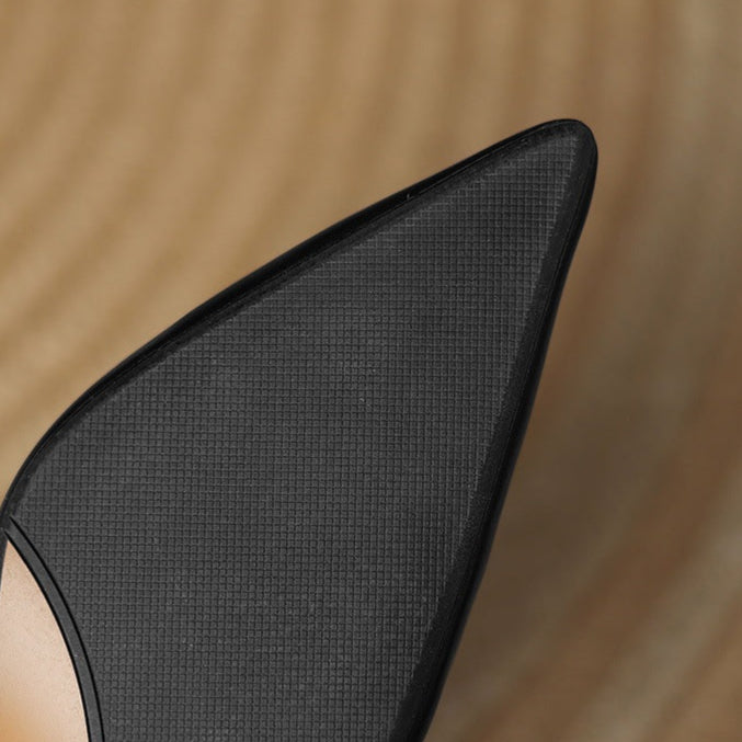 Carlen Genuine Leather Heels  Liora Lane Boutique