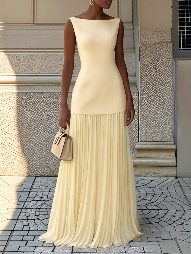 Serena - Pleated Maxi Dress Jasmine's Boutique Australia