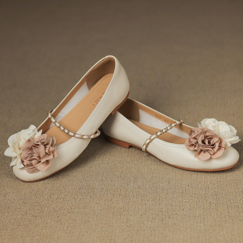 Fleur Genuine Leather Shoes  Liora Lane Boutique