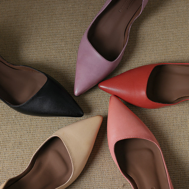 Vienna Genuine Leather Heels  Liora Lane Boutique