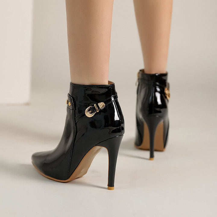 Noctara Leather Boots  Liora Lane Boutique