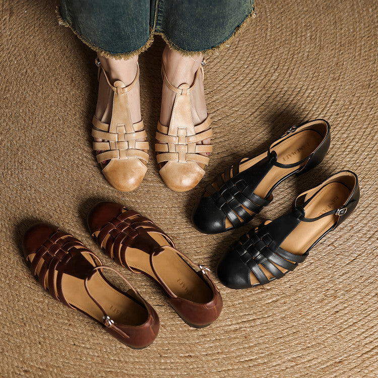 Enix Genuine Leather Shoes  Liora Lane Boutique