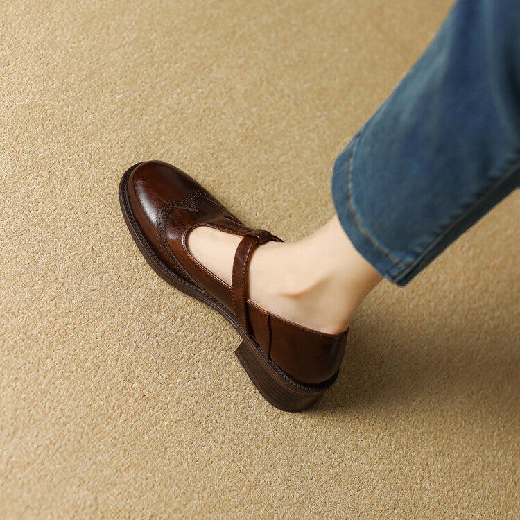 Myra Genuine Leather Shoes  Liora Lane Boutique