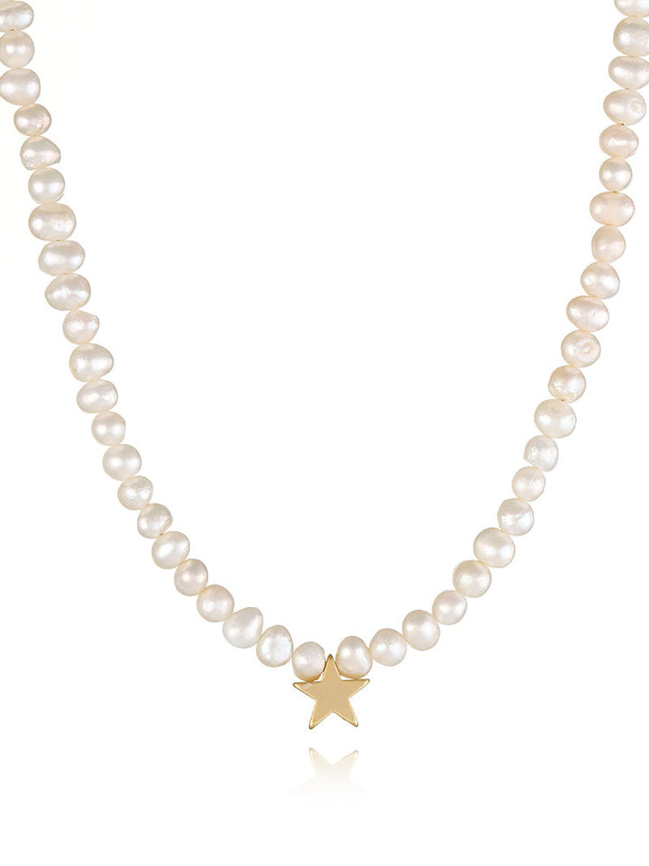 Large Pearl Star Necklace Jasmine's Boutique Australia