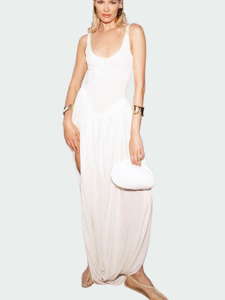 Midi Backless Ruched Dress Jasmine's Boutique Australia