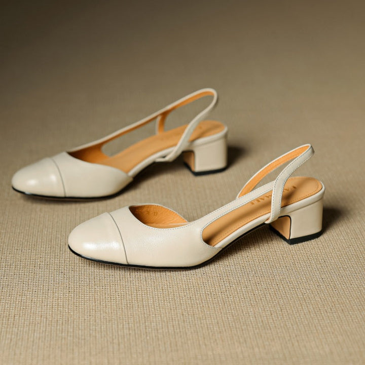 Lureth Genuine Leather Pumps  Liora Lane Boutique
