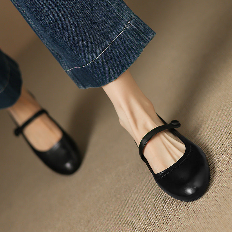 Civra Genuine Leather Shoes  Liora Lane Boutique