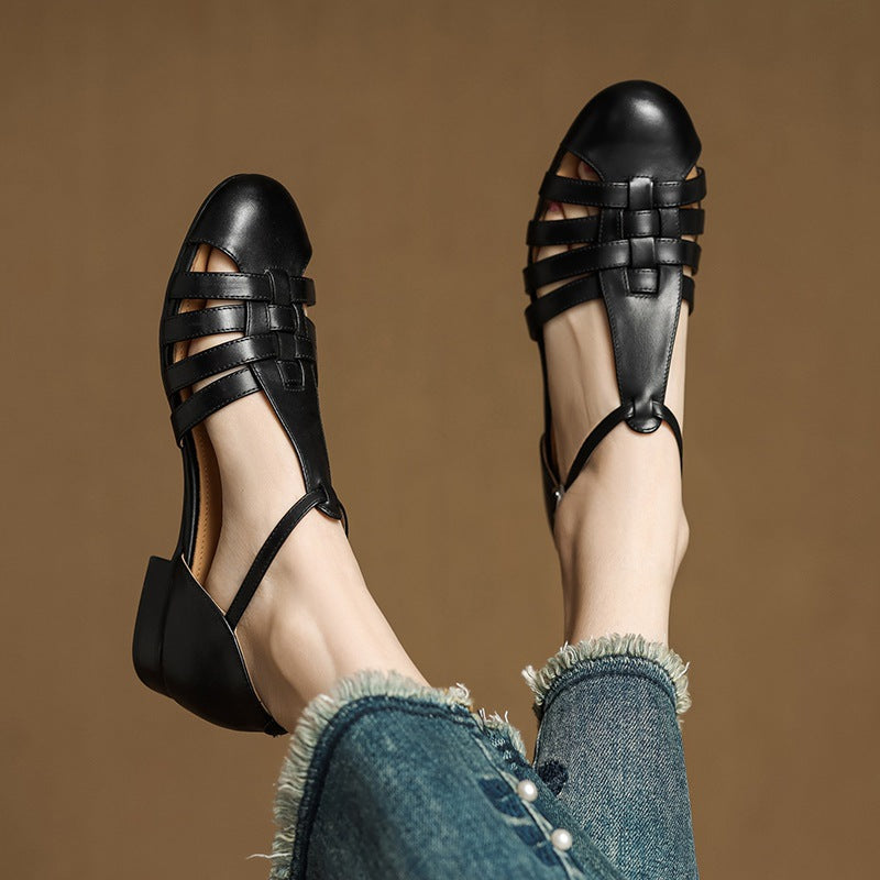 Enix Genuine Leather Shoes  Liora Lane Boutique