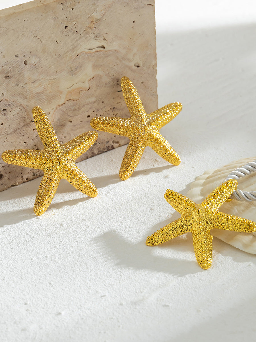 Santorini Starfish Necklace ~ Gold Jasmine's Boutique Australia
