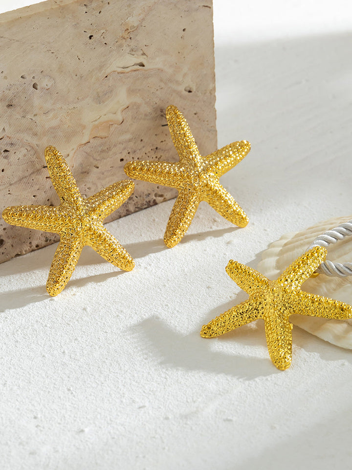 Santorini Starfish Necklace ~ Gold Jasmine's Boutique Australia