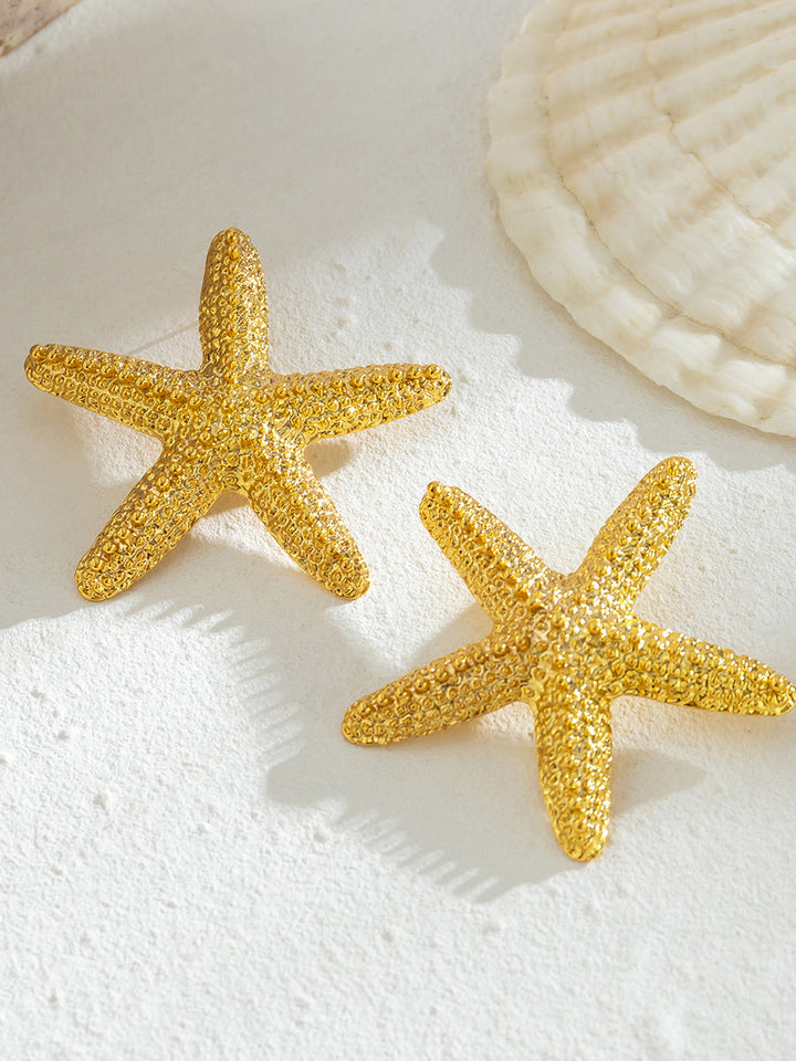 Santorini Starfish Necklace ~ Gold Jasmine's Boutique Australia