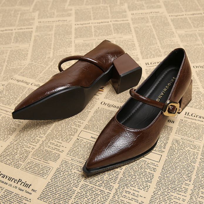 Valeria Block Heels  Liora Lane Boutique