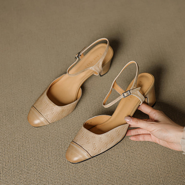 Valery Genuine Leather Pumps  Liora Lane Boutique