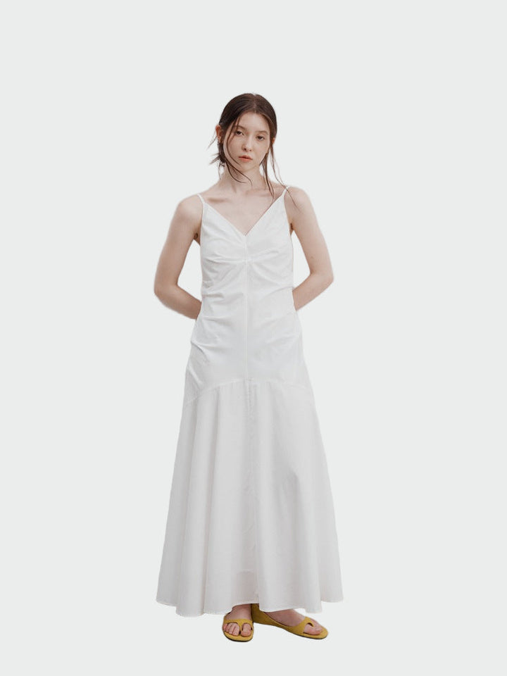 Pleated Waist Strappy Dress Jasmine's Boutique Australia
