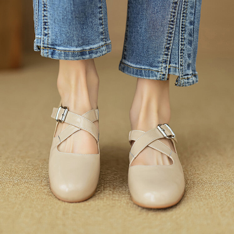 Nyra Genuine Leather Shoes  Liora Lane Boutique