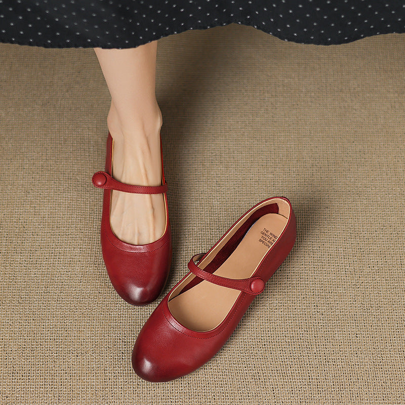 Civra Genuine Leather Shoes  Liora Lane Boutique