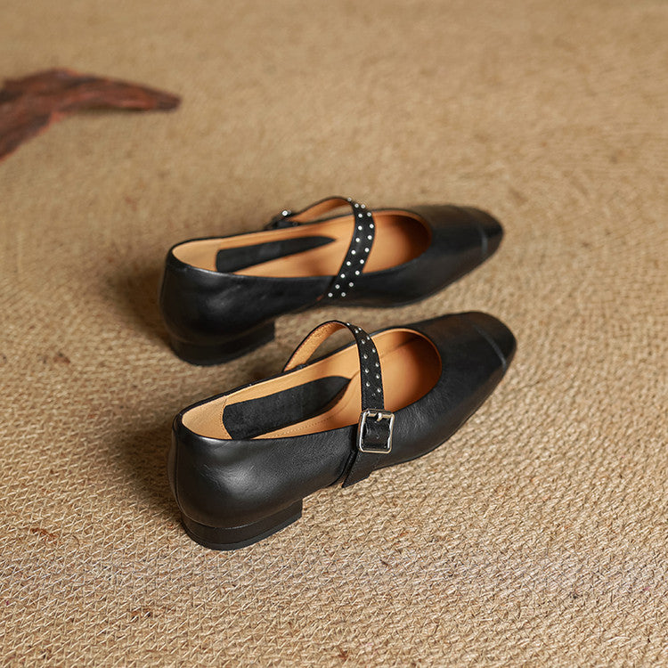 Elry Genuine Leather Shoes  Liora Lane Boutique