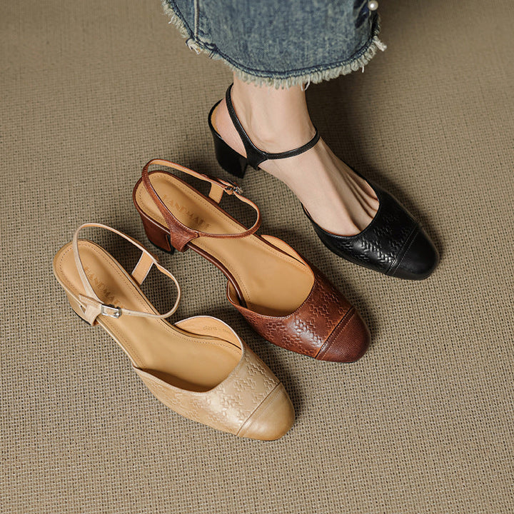 Valery Genuine Leather Pumps  Liora Lane Boutique