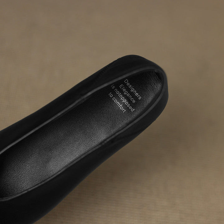 Emor Genuine Leather Flats  Liora Lane Boutique