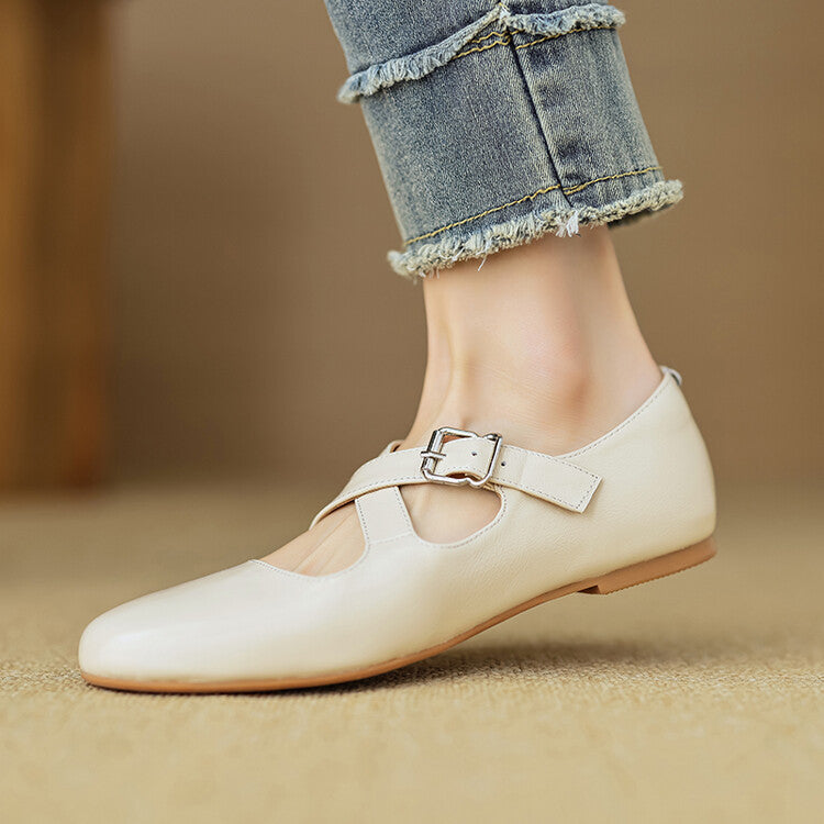 Nyra Genuine Leather Shoes  Liora Lane Boutique  White / 9.5 109.99