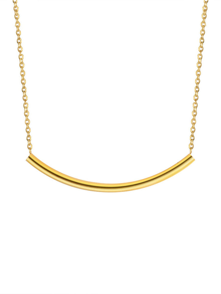LUXE Curved Bar Necklace Jasmine's Boutique Australia