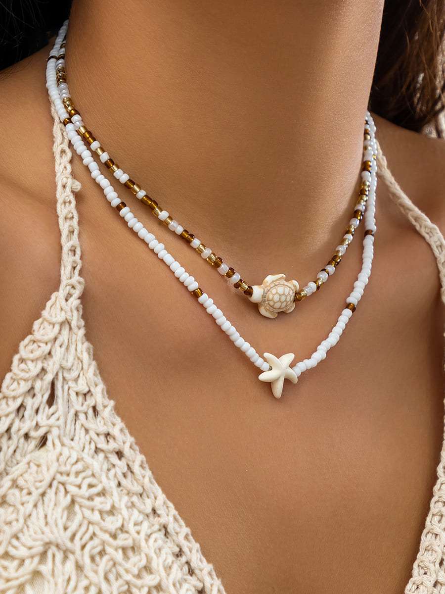 Beach Starfish Shell Necklace Jasmine's Boutique Australia