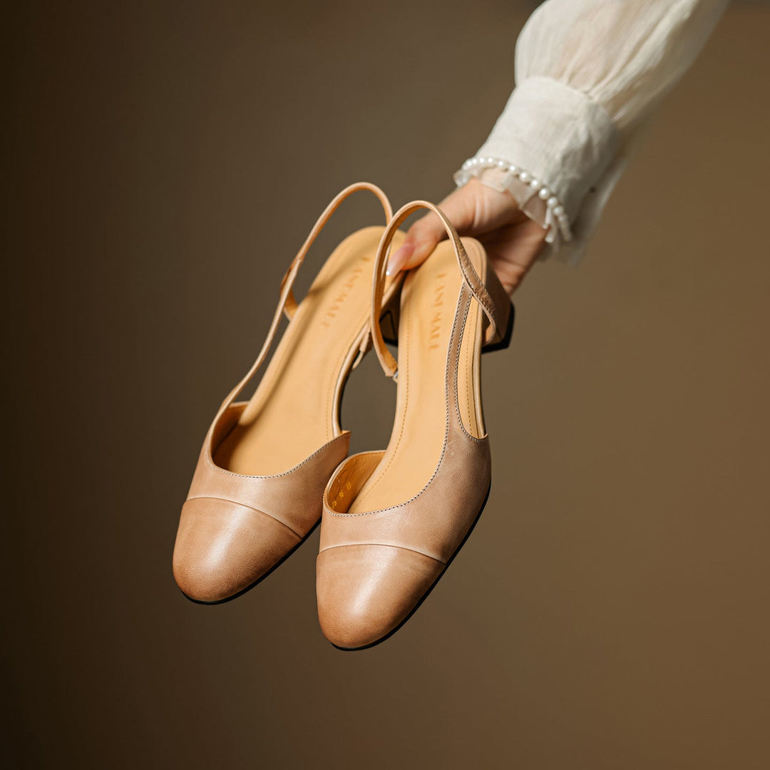 Lureth Genuine Leather Pumps  Liora Lane Boutique