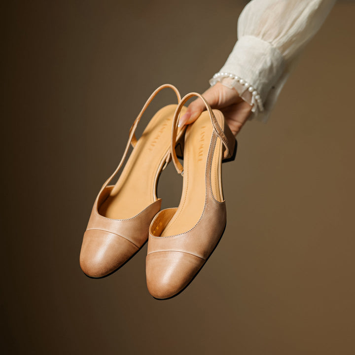 Lureth Genuine Leather Pumps  Liora Lane Boutique