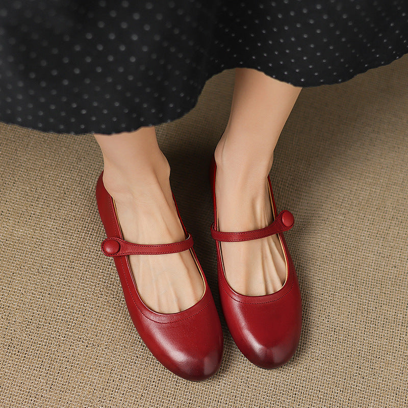 Civra Genuine Leather Shoes  Liora Lane Boutique