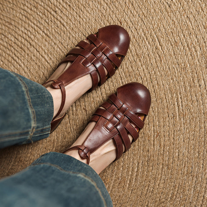 Enix Genuine Leather Shoes  Liora Lane Boutique