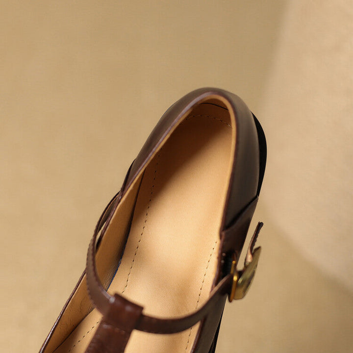 Myra Genuine Leather Shoes  Liora Lane Boutique