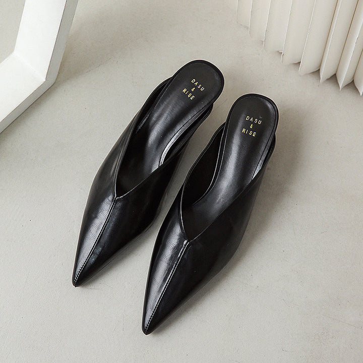 Solace Mules  Liora Lane Boutique  Black / 8.5 49.99