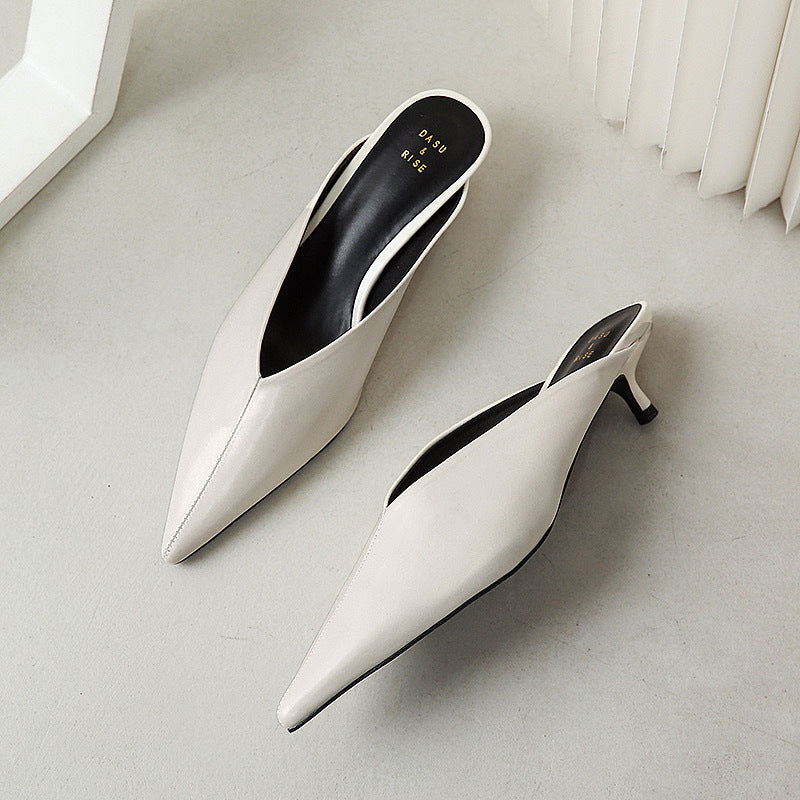 Solace Mules  Liora Lane Boutique  Beige / 8.5 49.99