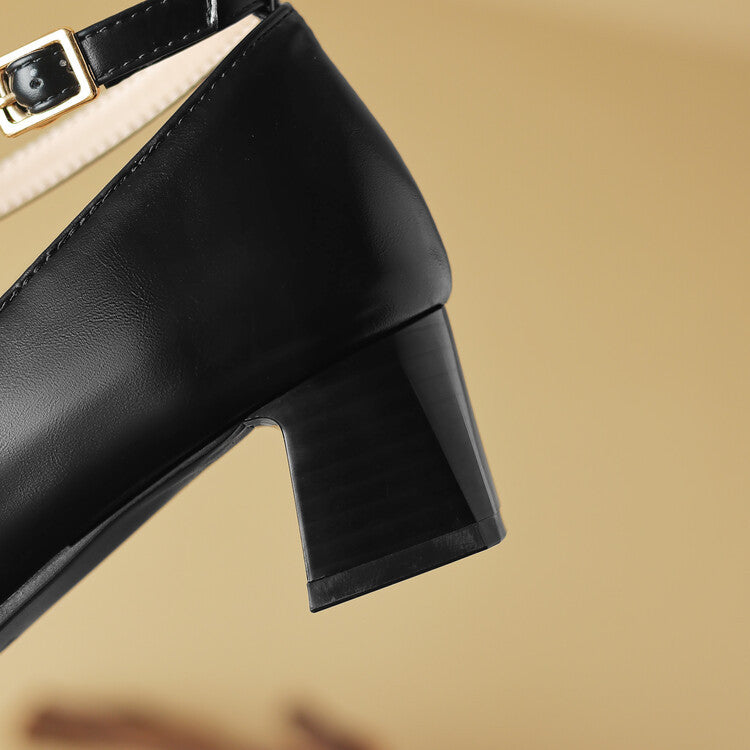 Elva Leather Heels  Liora Lane Boutique