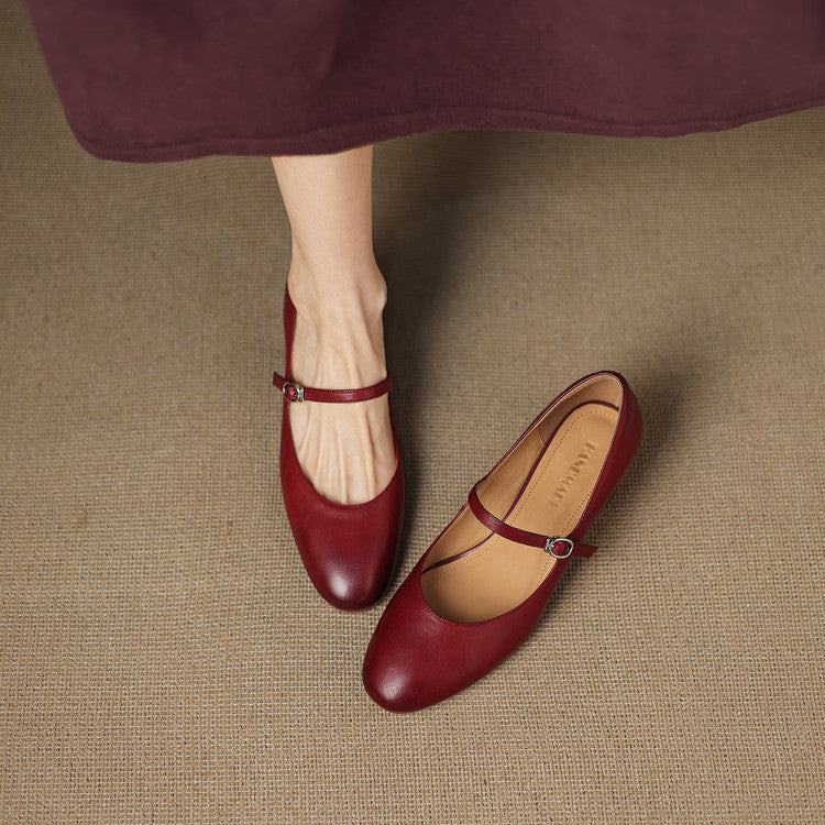 Cadrel Genuine Leather Pumps  Liora Lane Boutique