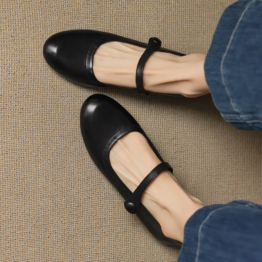 Civra Genuine Leather Shoes  Liora Lane Boutique