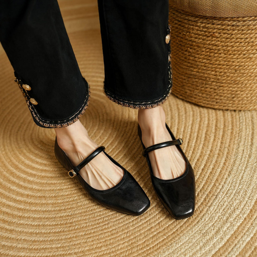 Islae Genuine Leather Flats  Liora Lane Boutique