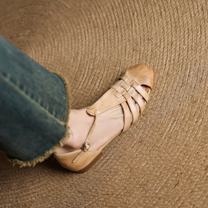 Enix Genuine Leather Shoes  Liora Lane Boutique