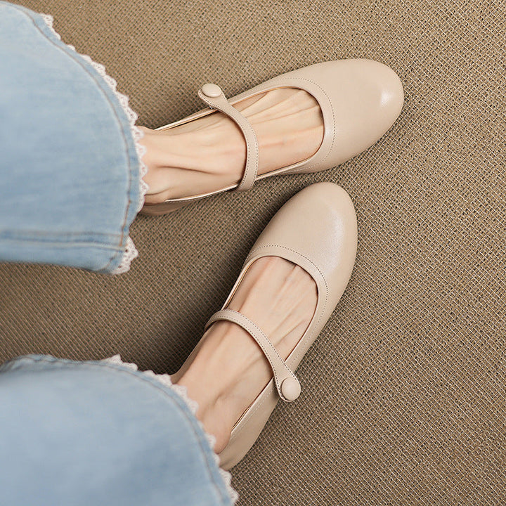 Civra Genuine Leather Shoes  Liora Lane Boutique