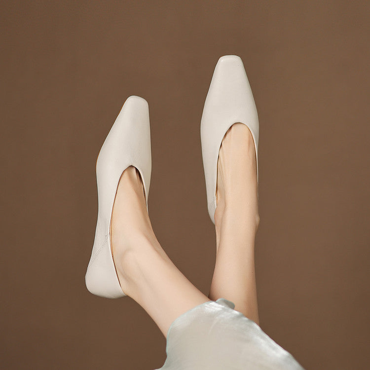 Emor Genuine Leather Flats  Liora Lane Boutique