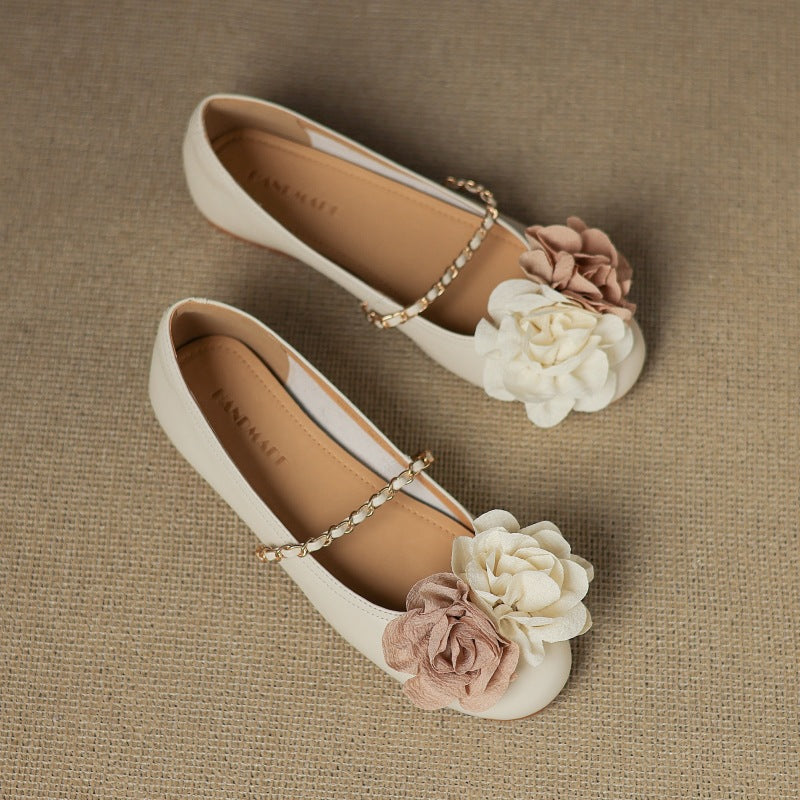 Fleur Genuine Leather Shoes  Liora Lane Boutique