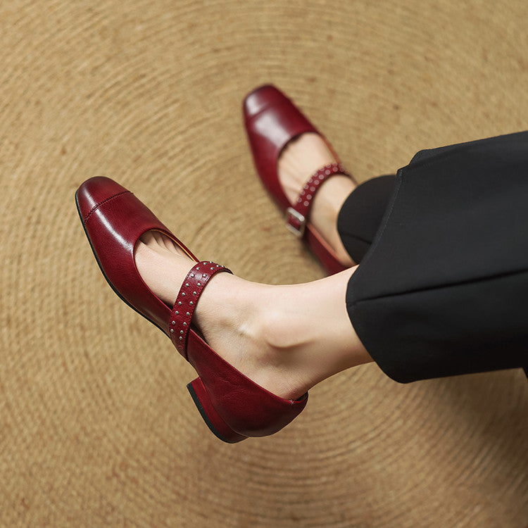 Elry Genuine Leather Shoes  Liora Lane Boutique